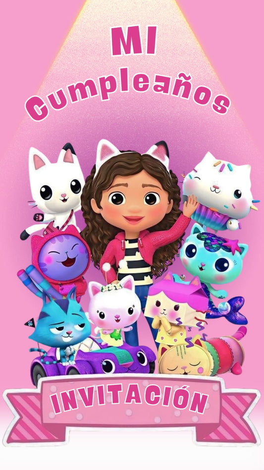 Invitacion Digital La casa de Gaby (Nuevo)