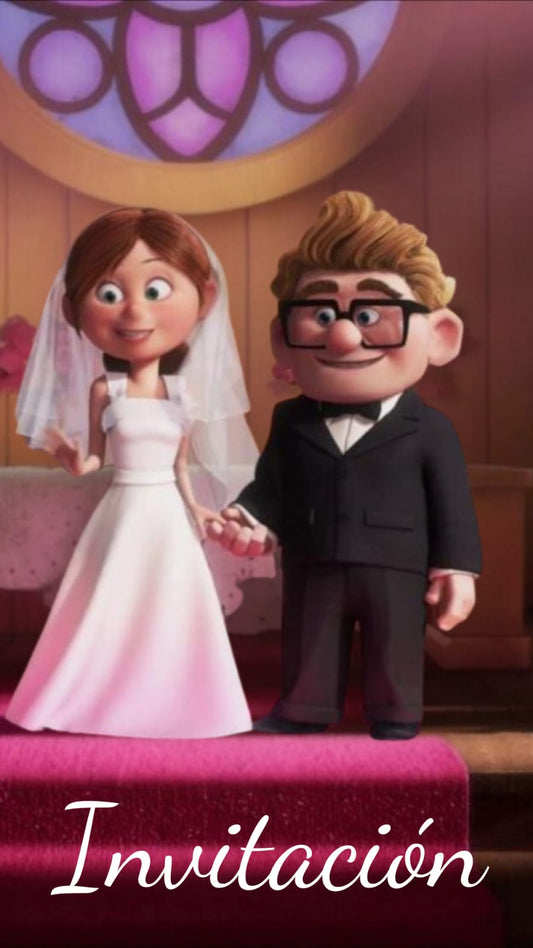Video Invitación de Boda Inspirada en Temática "UP"
