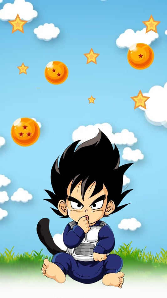 Video Invitacion Digital temática Goku Bebe