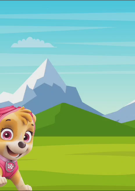 Tarjeta de Invitación Skye & Everest (Paw Patrol)