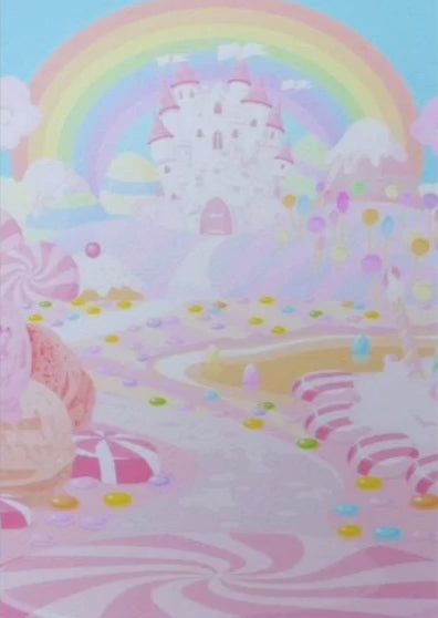 Tarjeta de invitacion Minnie bebe (candy / caramelo)