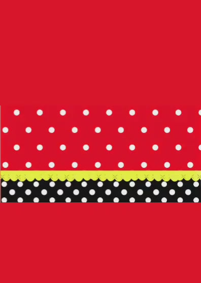 Tarjeta de invitacion Minnie (Roja)