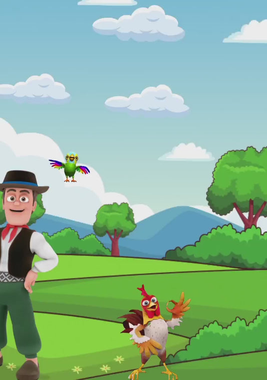 Tarjeta de Invitación La granja de Zenón (Modelo Alex)