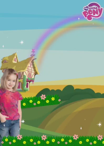 Tarjeta de invitación My Little Pony