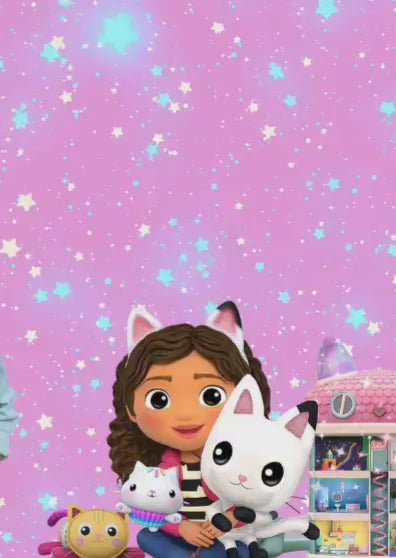 Tarjeta de invitación La Casa de Gabby