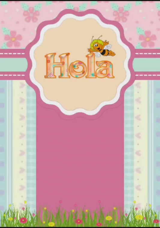 Tarjeta de invitación Temática La Patita LULU