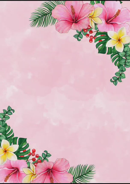 Tarjeta de invitación Lilo & Stitch