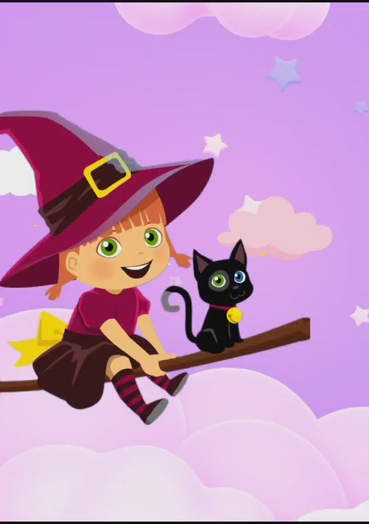 Tarjeta de invitación temática Misifu y Tatty