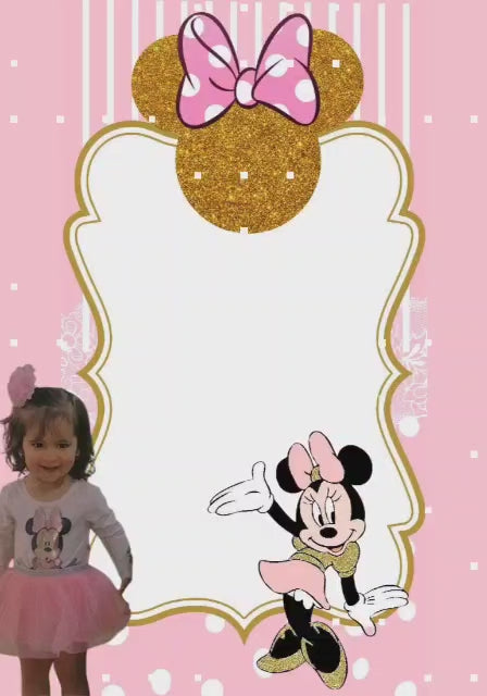 Tarjeta Digital cumpleaños Minnie Mouse