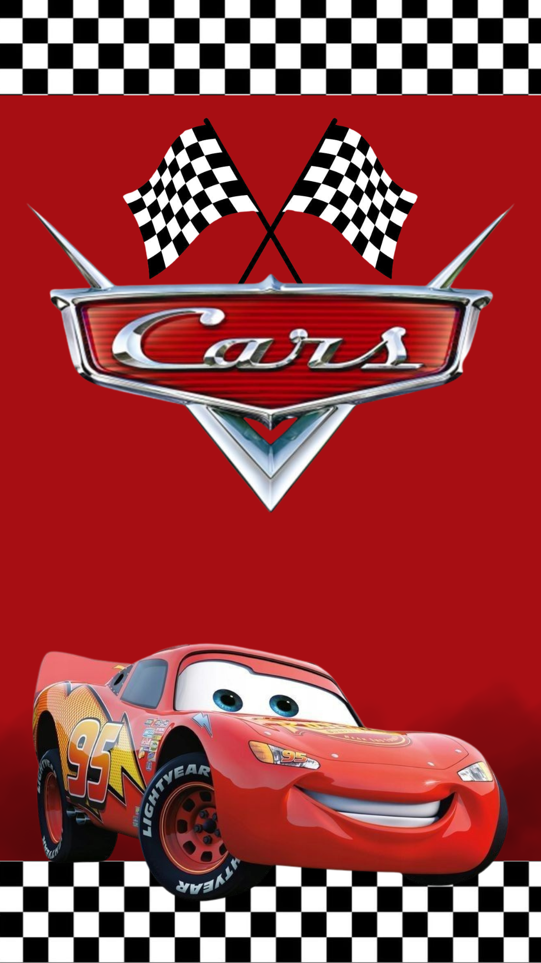 Invitacion Digital Rayo Mcqueen (Cars)