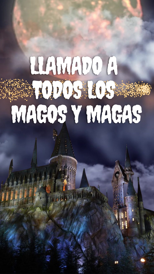 Invitación Temática Harry Potter