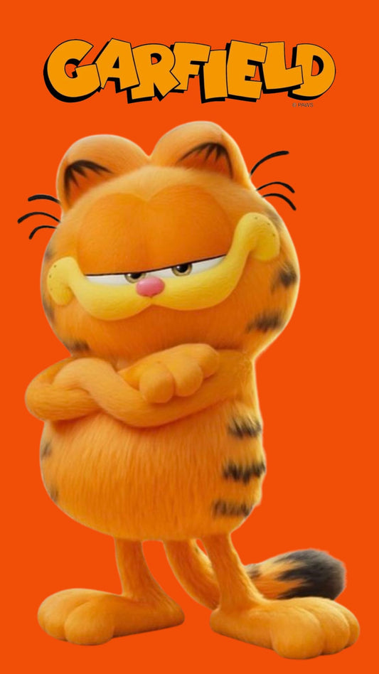 Invitación Digital Tematica Garfield