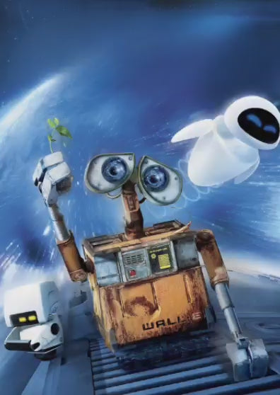 tarjeta de invitación Wall-e