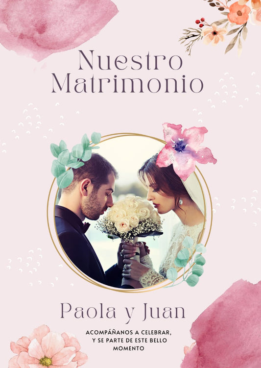 Tarjeta de Matrimonio
